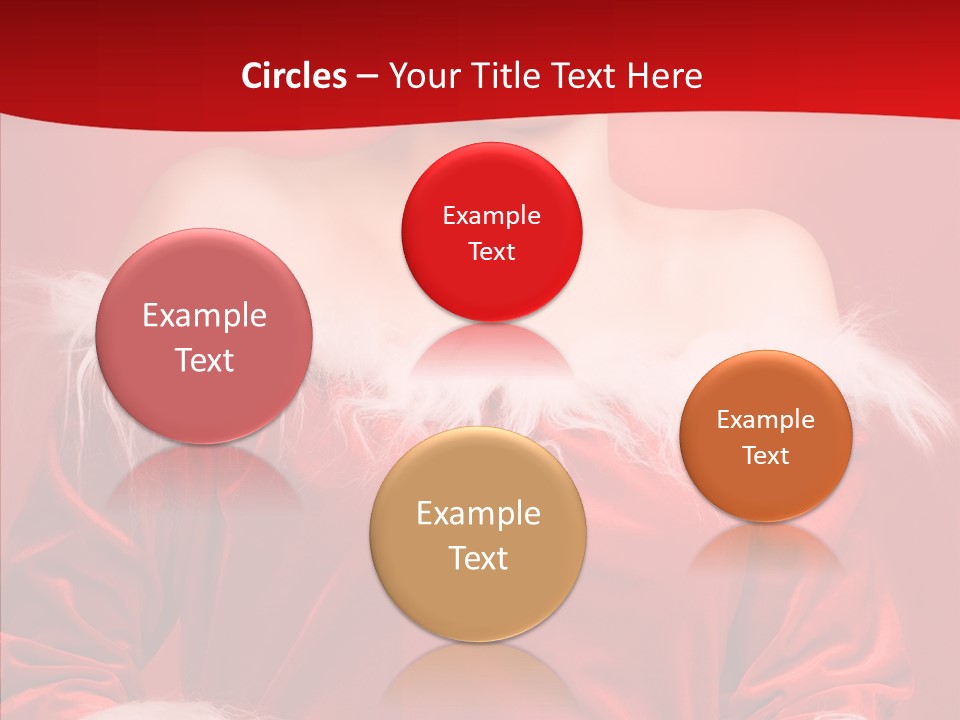 Snow Joyful Coat PowerPoint Template