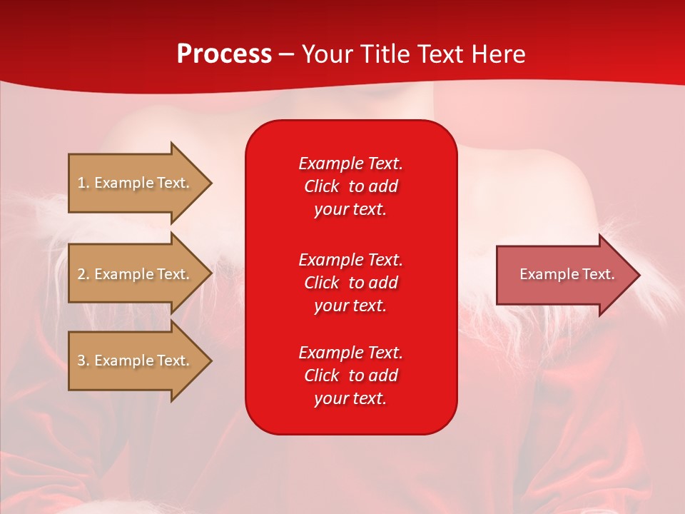 Snow Joyful Coat PowerPoint Template
