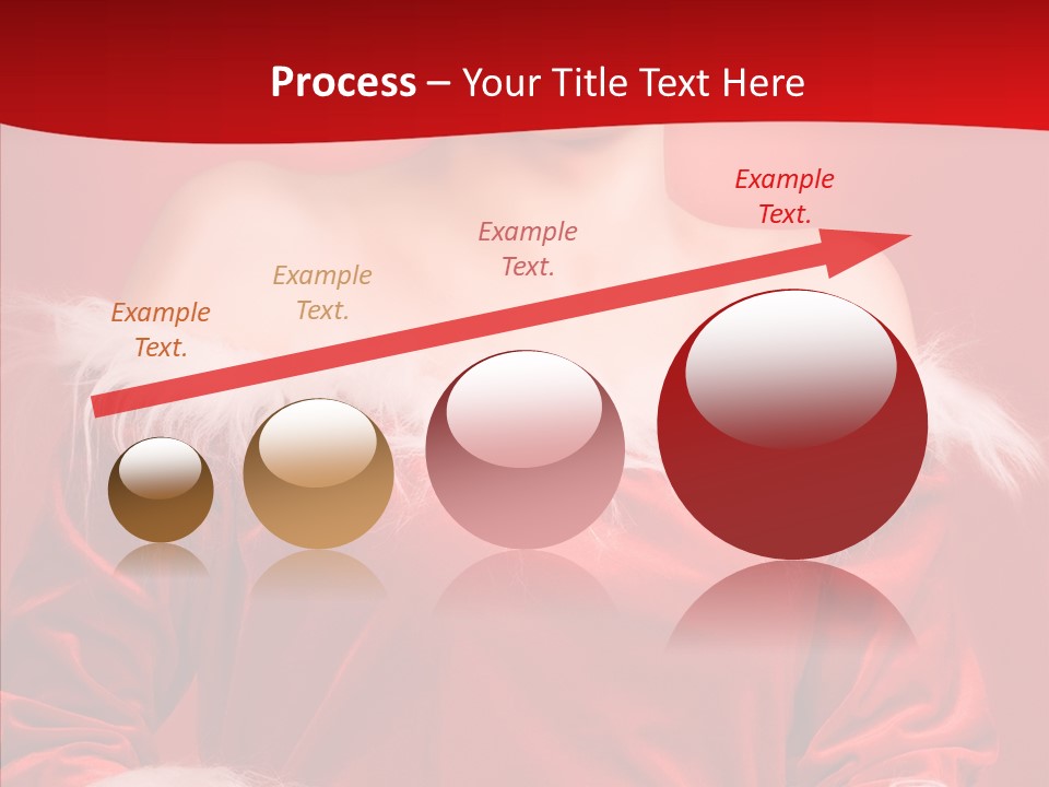 Snow Joyful Coat PowerPoint Template