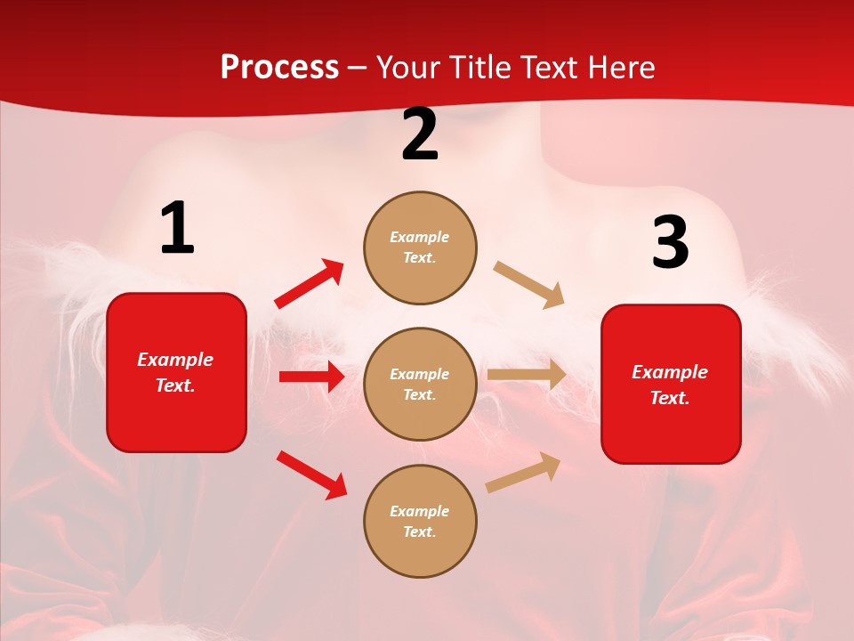 Snow Joyful Coat PowerPoint Template