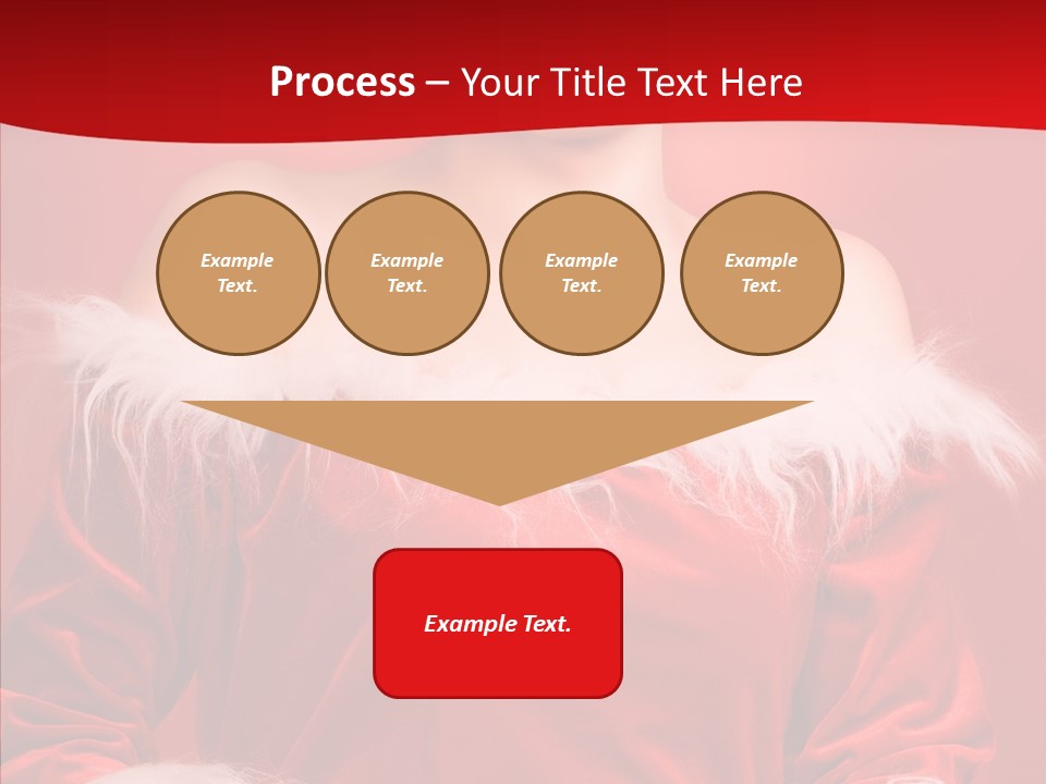 Snow Joyful Coat PowerPoint Template