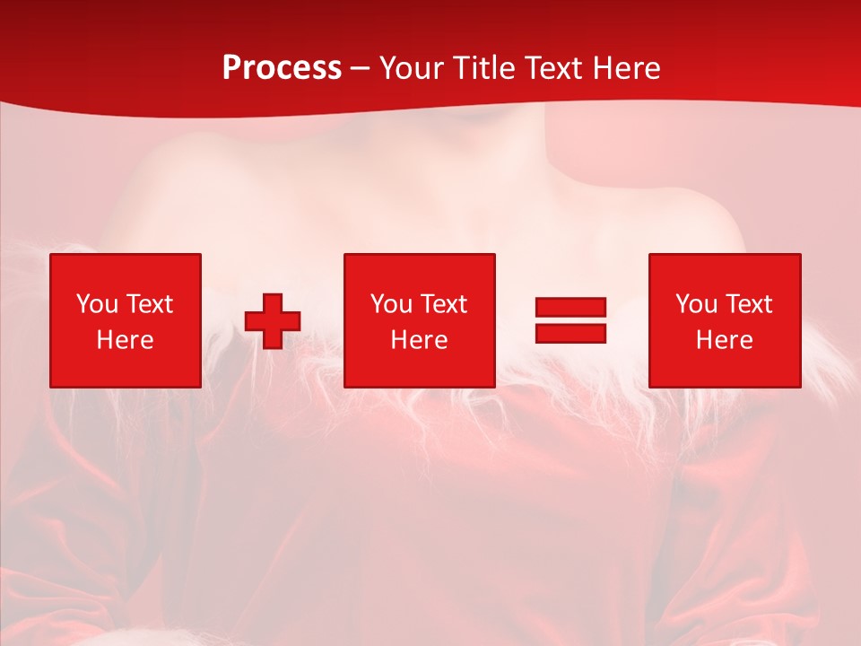 Snow Joyful Coat PowerPoint Template