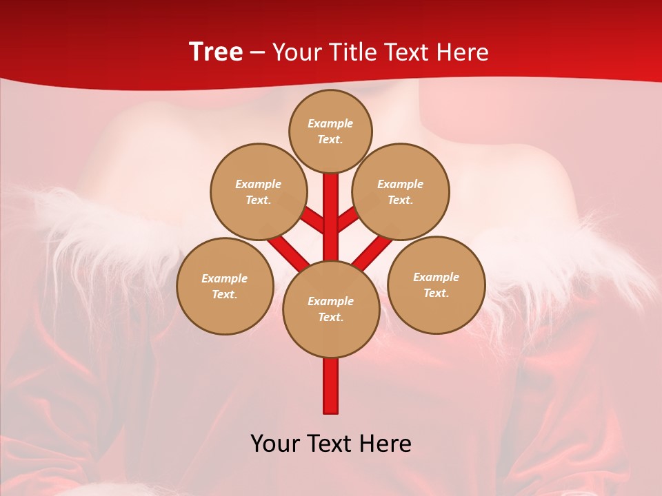 Snow Joyful Coat PowerPoint Template