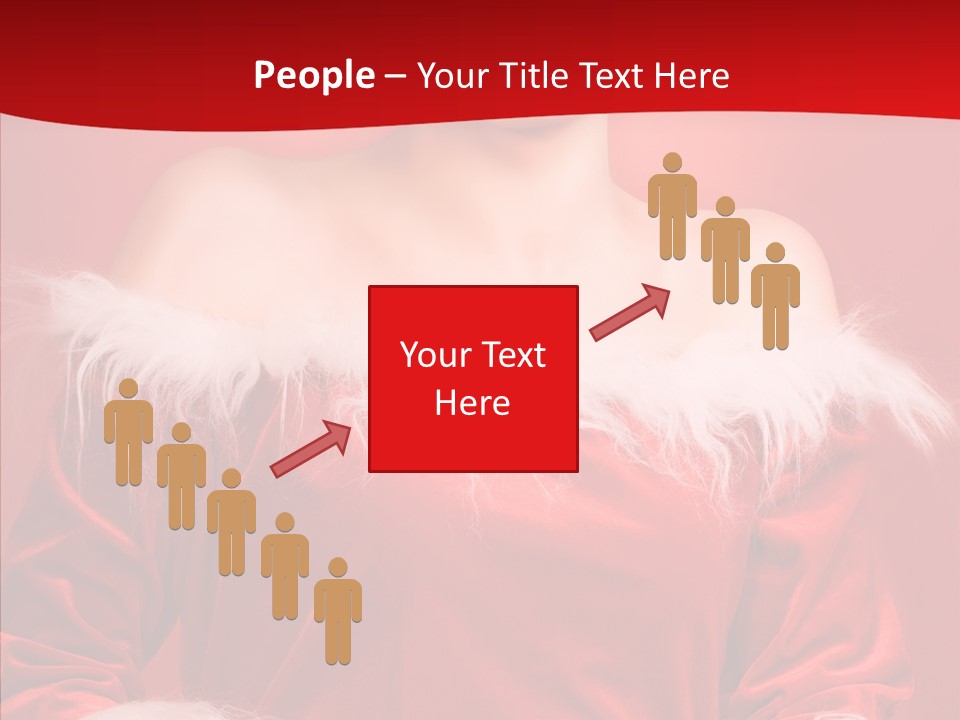 Snow Joyful Coat PowerPoint Template