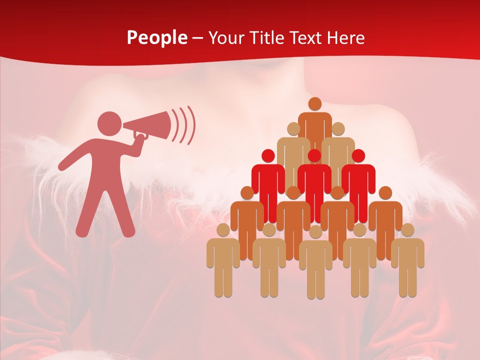 Snow Joyful Coat PowerPoint Template