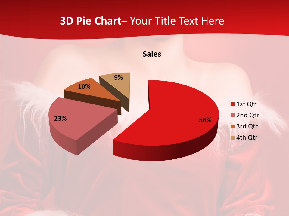 Snow Joyful Coat PowerPoint Template