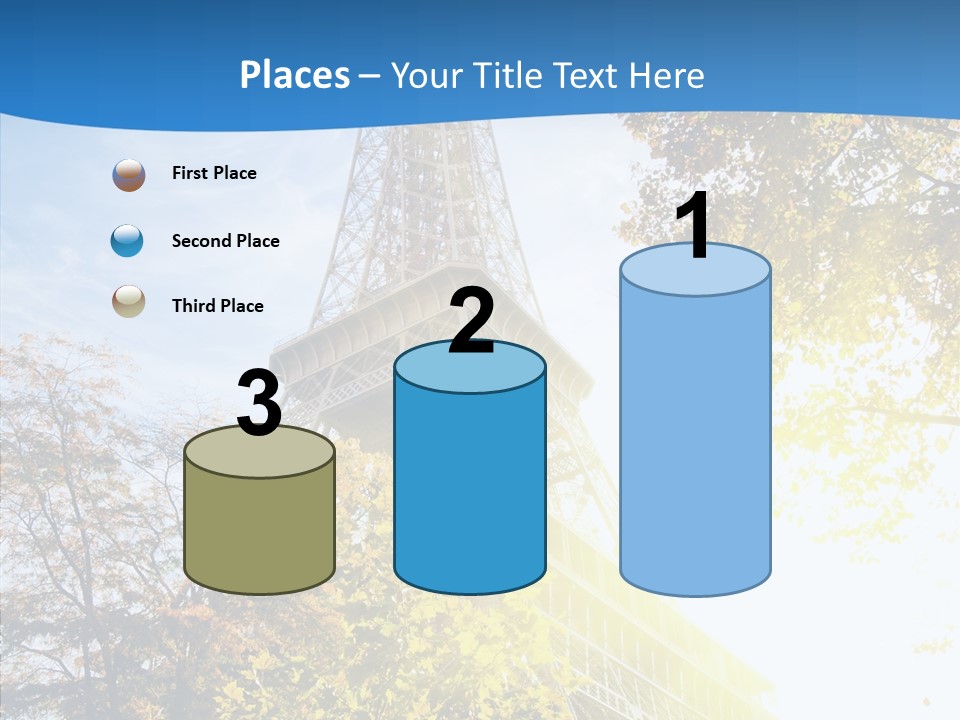 Touristic Panoramic Tower PowerPoint Template