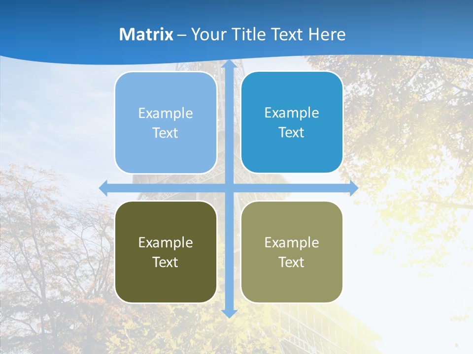 Touristic Panoramic Tower PowerPoint Template