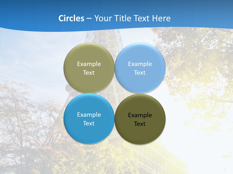 Touristic Panoramic Tower PowerPoint Template