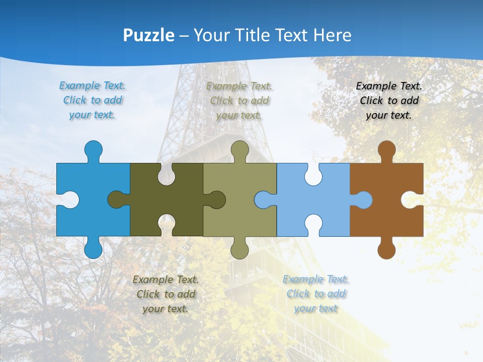 Touristic Panoramic Tower PowerPoint Template