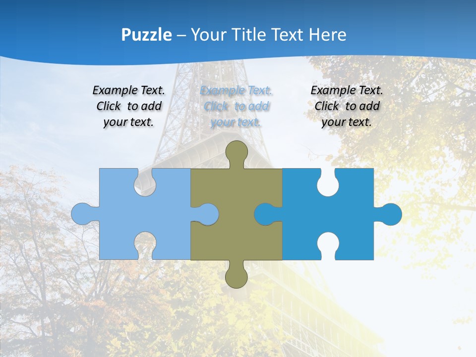 Touristic Panoramic Tower PowerPoint Template