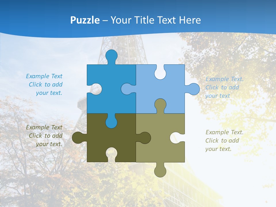 Touristic Panoramic Tower PowerPoint Template