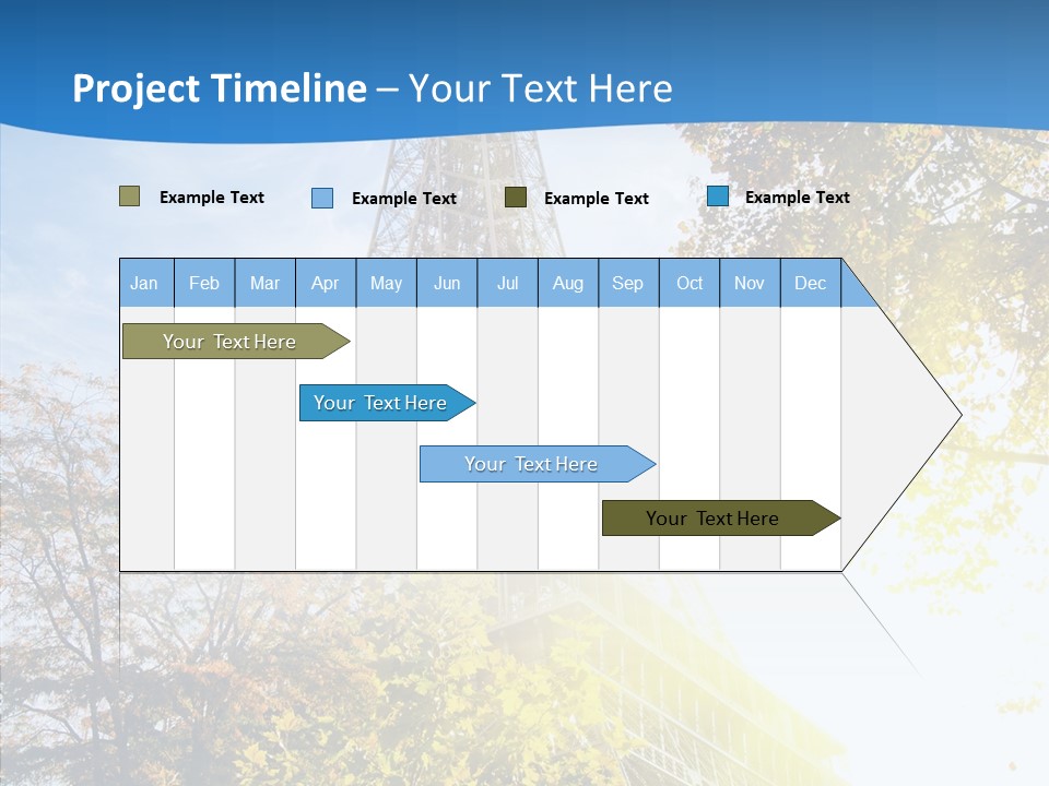 Touristic Panoramic Tower PowerPoint Template