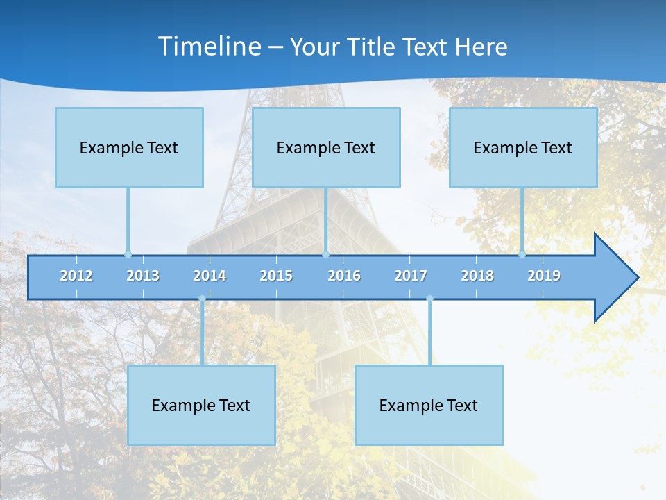 Touristic Panoramic Tower PowerPoint Template