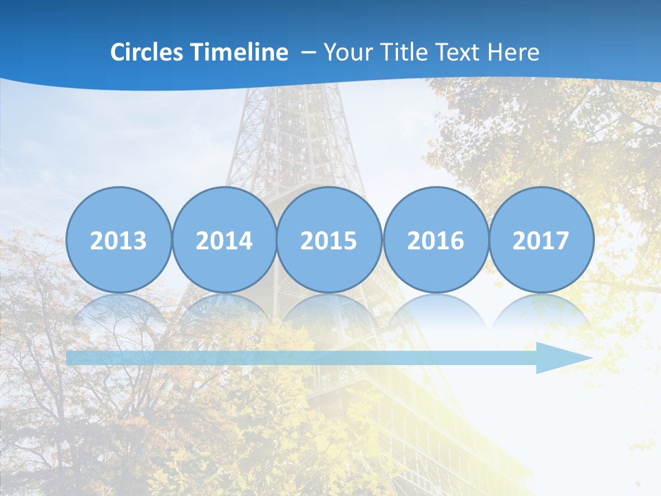 Touristic Panoramic Tower PowerPoint Template