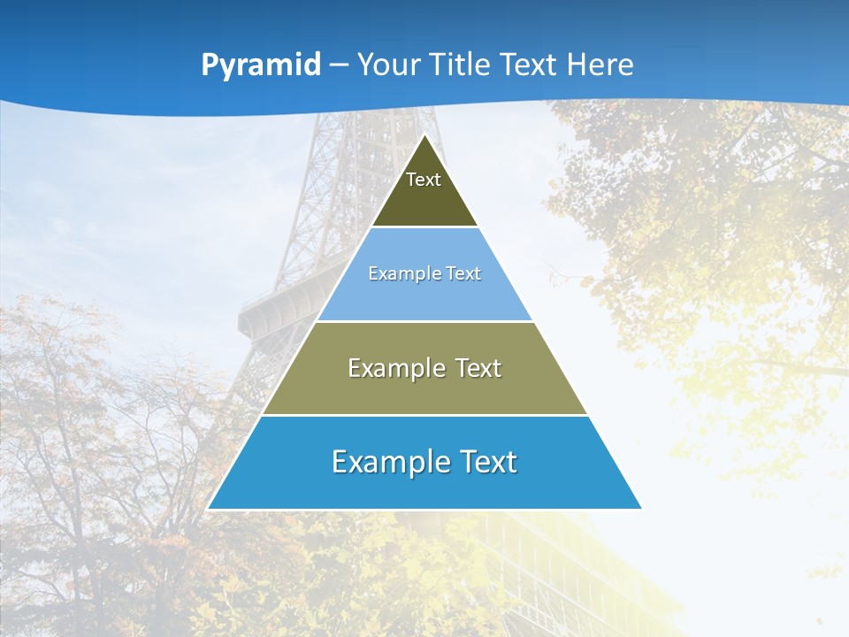 Touristic Panoramic Tower PowerPoint Template