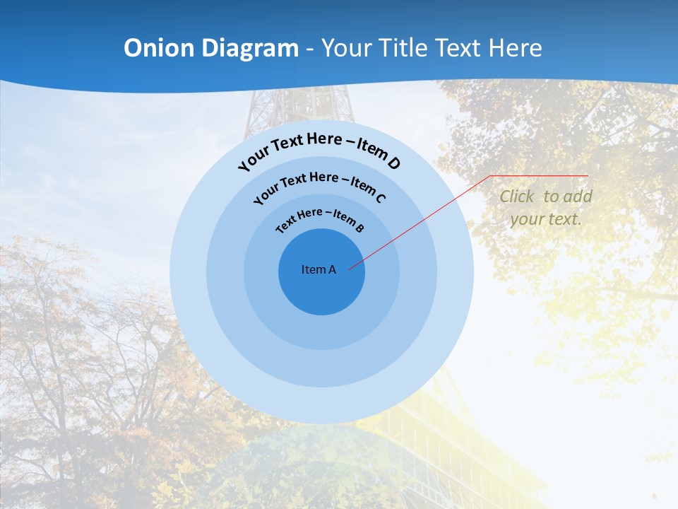 Touristic Panoramic Tower PowerPoint Template