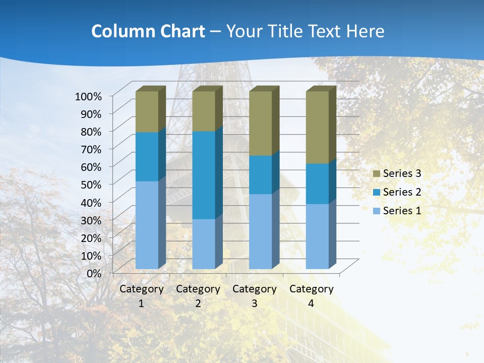 Touristic Panoramic Tower PowerPoint Template