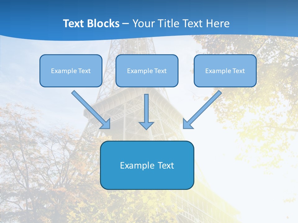 Touristic Panoramic Tower PowerPoint Template