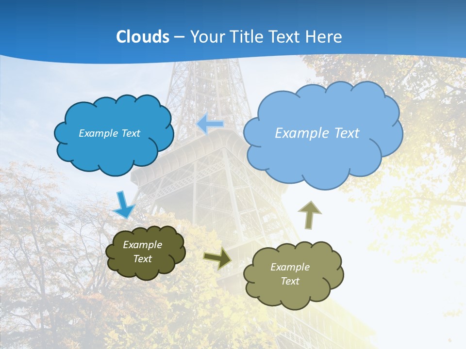 Touristic Panoramic Tower PowerPoint Template