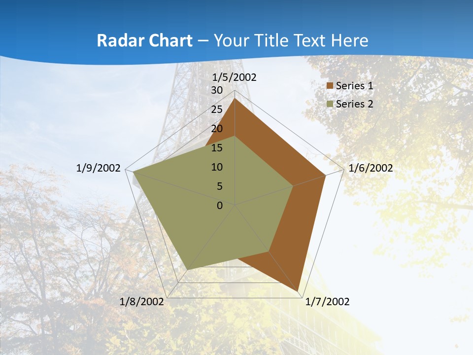 Touristic Panoramic Tower PowerPoint Template