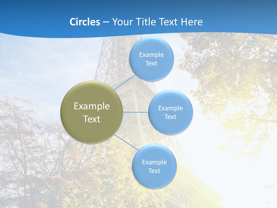 Touristic Panoramic Tower PowerPoint Template