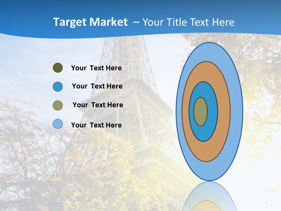 Touristic Panoramic Tower PowerPoint Template