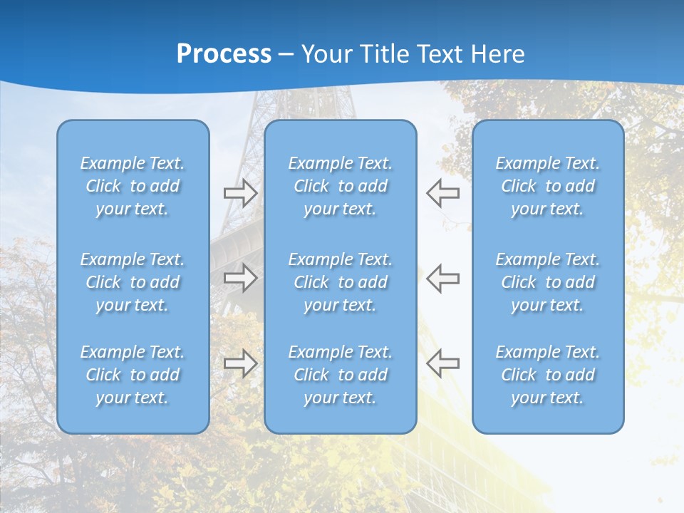 Touristic Panoramic Tower PowerPoint Template
