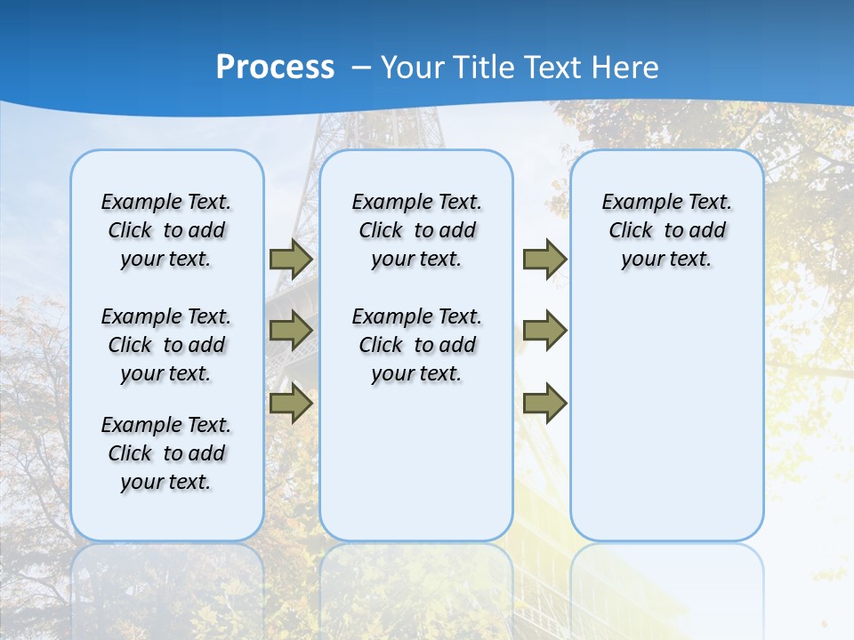Touristic Panoramic Tower PowerPoint Template