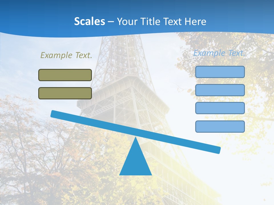 Touristic Panoramic Tower PowerPoint Template