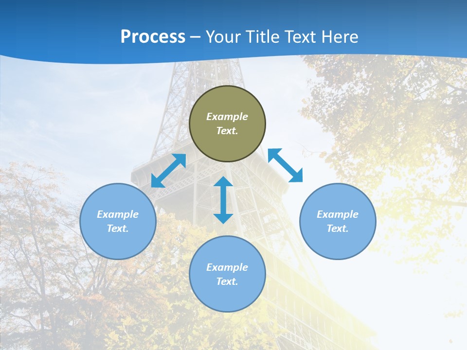 Touristic Panoramic Tower PowerPoint Template