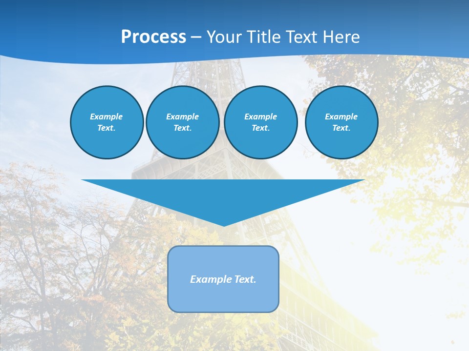 Touristic Panoramic Tower PowerPoint Template