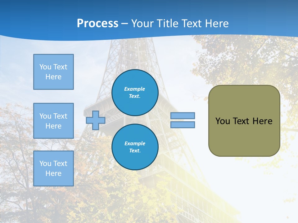 Touristic Panoramic Tower PowerPoint Template