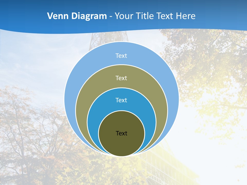 Touristic Panoramic Tower PowerPoint Template
