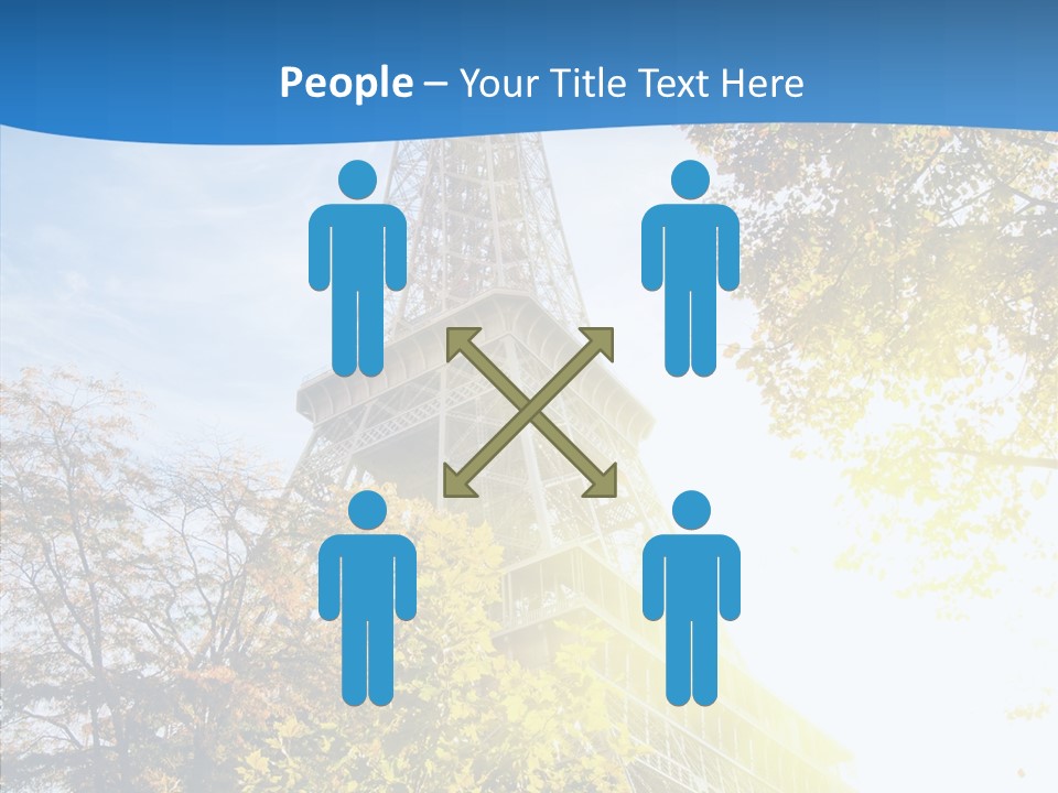 Touristic Panoramic Tower PowerPoint Template