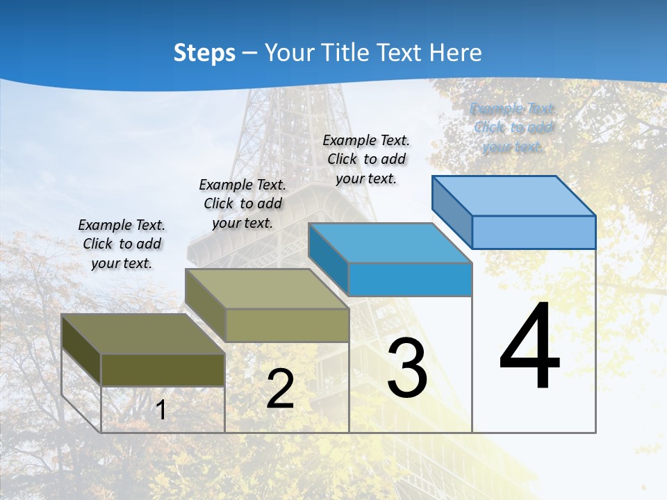 Touristic Panoramic Tower PowerPoint Template