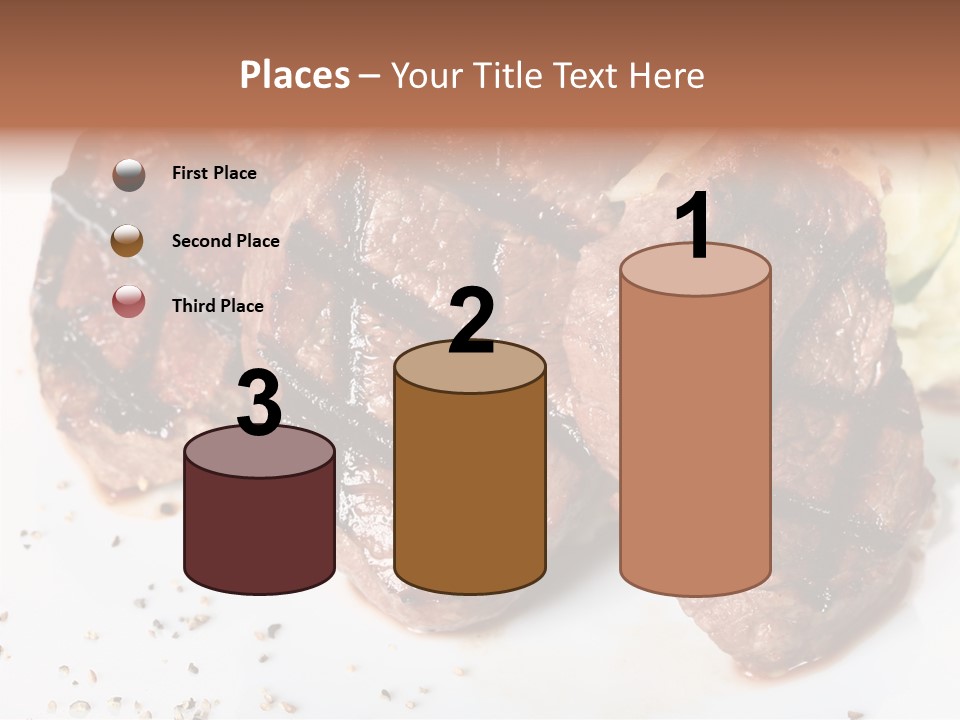 Isolated Lunch Hunger PowerPoint Template