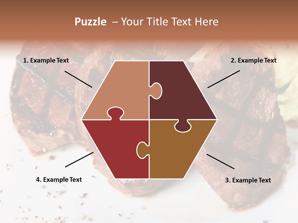 Isolated Lunch Hunger PowerPoint Template