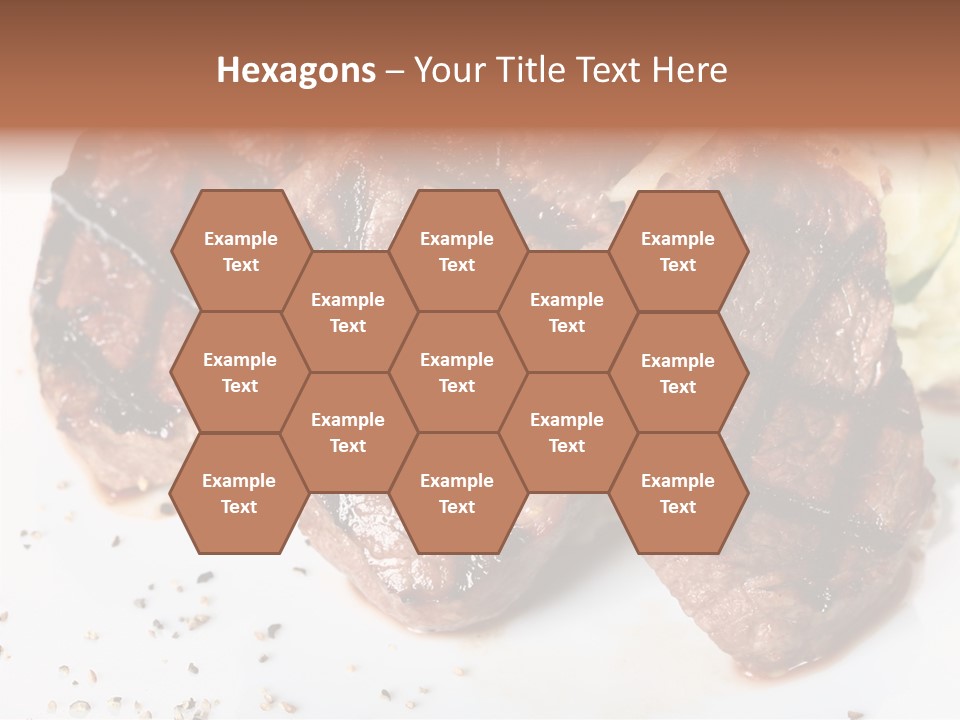 Isolated Lunch Hunger PowerPoint Template