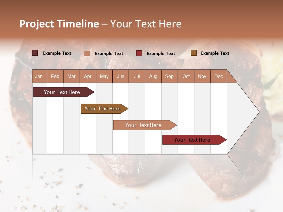 Isolated Lunch Hunger PowerPoint Template