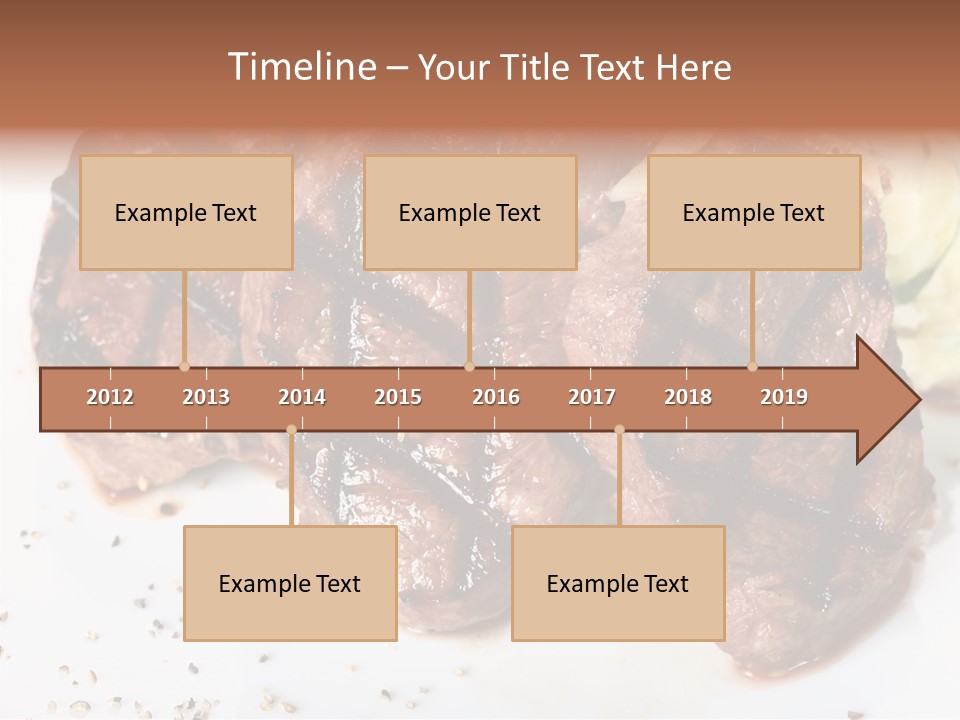 Isolated Lunch Hunger PowerPoint Template