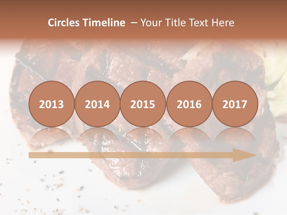 Isolated Lunch Hunger PowerPoint Template