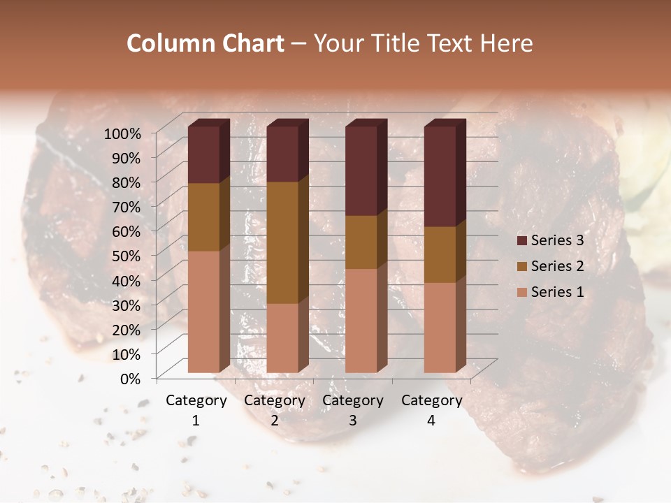 Isolated Lunch Hunger PowerPoint Template