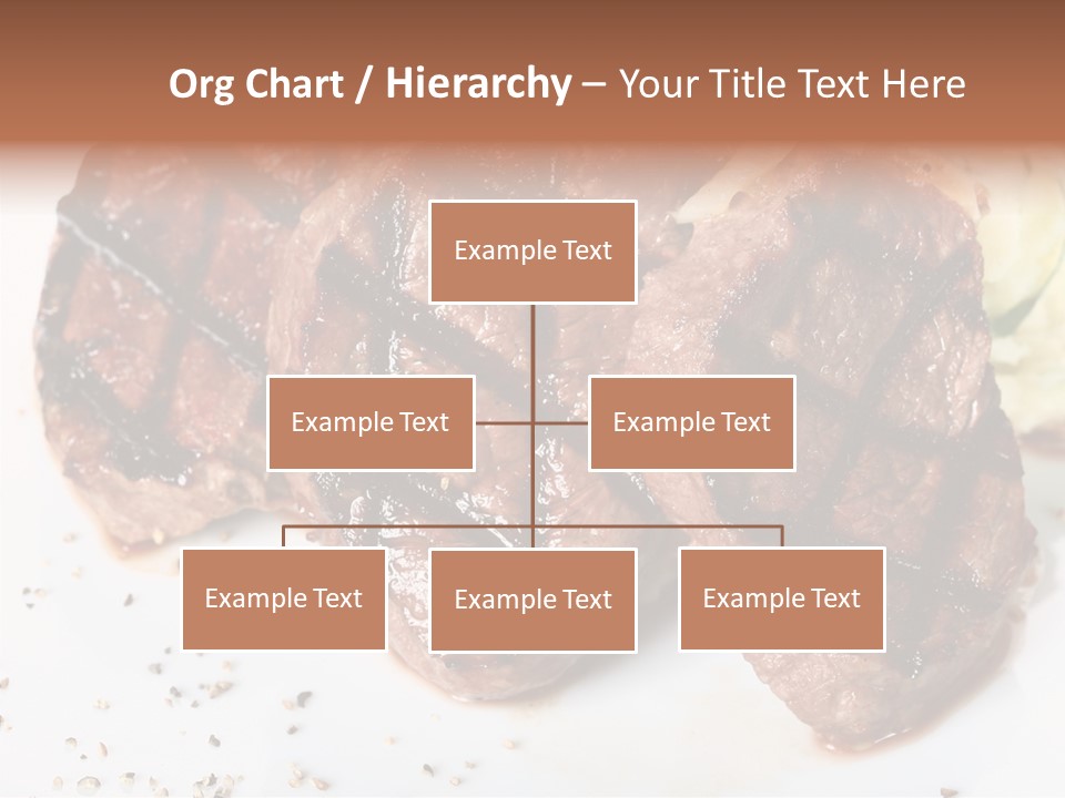 Isolated Lunch Hunger PowerPoint Template