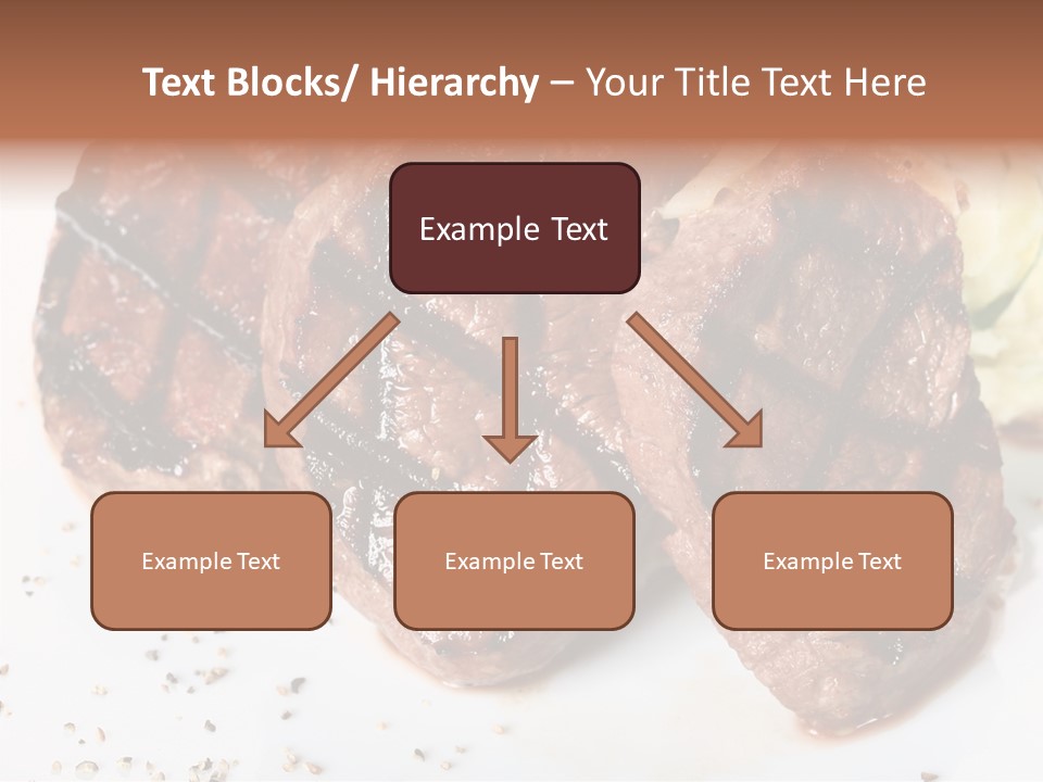 Isolated Lunch Hunger PowerPoint Template