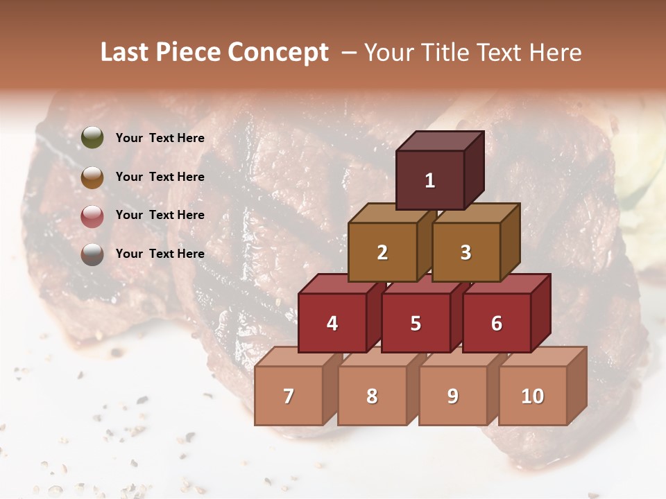 Isolated Lunch Hunger PowerPoint Template