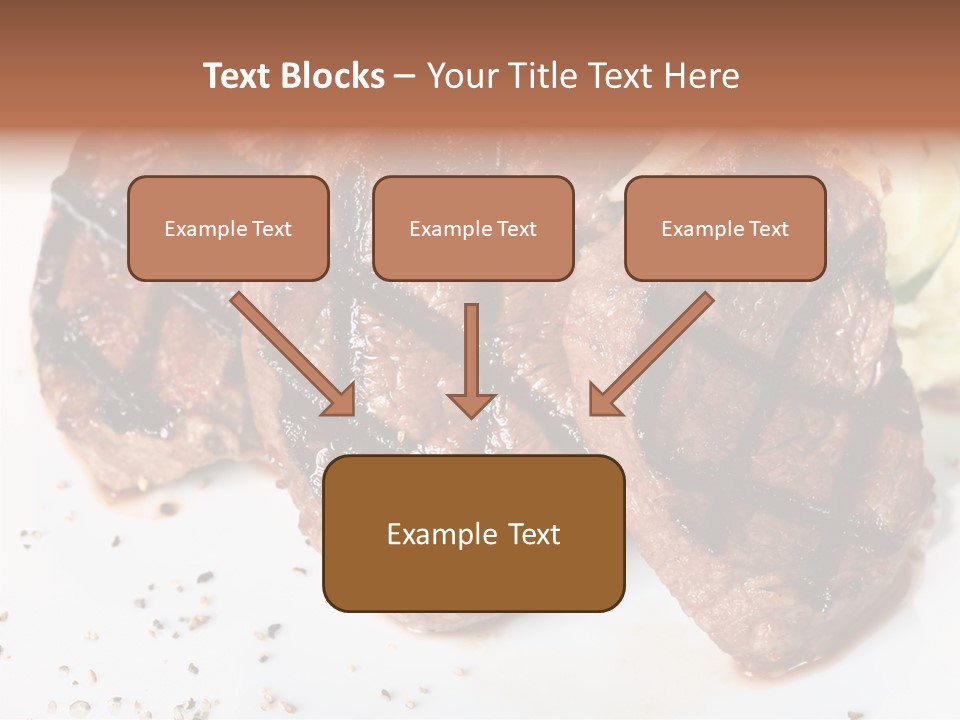 Isolated Lunch Hunger PowerPoint Template