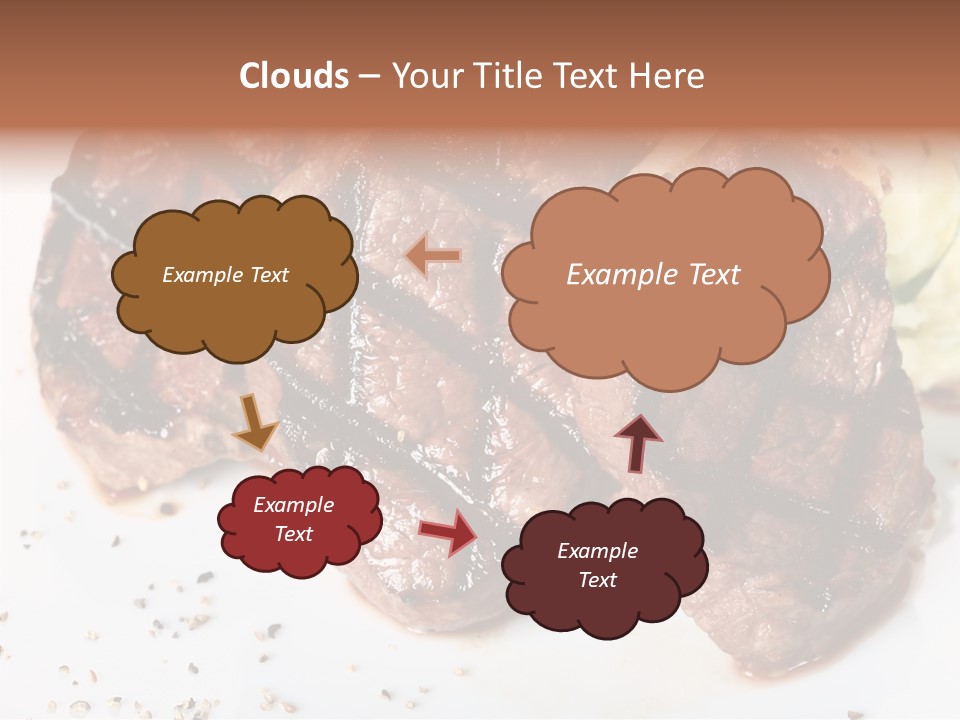Isolated Lunch Hunger PowerPoint Template