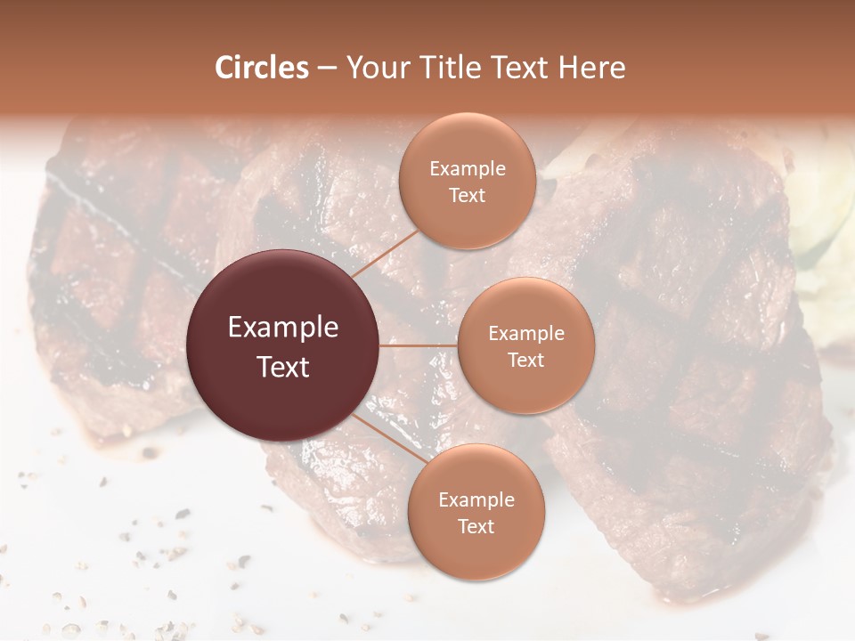 Isolated Lunch Hunger PowerPoint Template