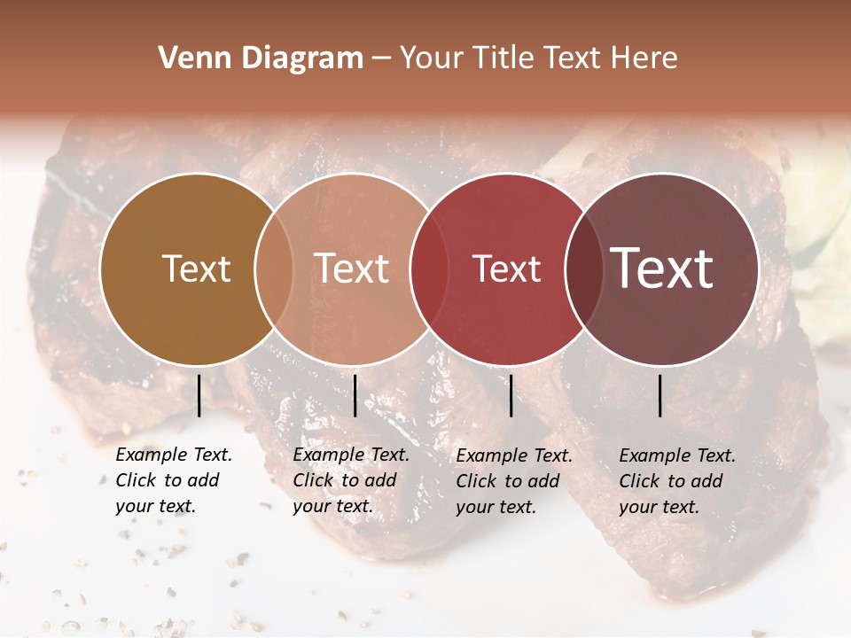 Isolated Lunch Hunger PowerPoint Template
